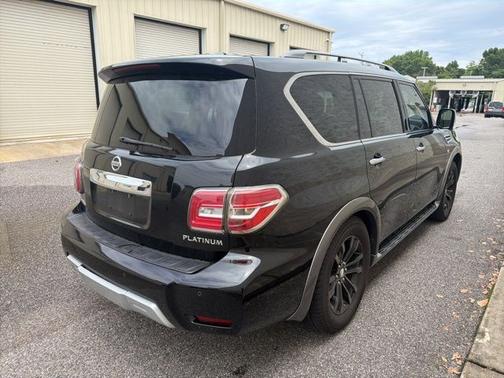 Super Black 2017 Nissan Armada Platinum