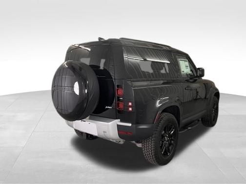 Santorini Black Metallic 2025 Land Rover Defender S