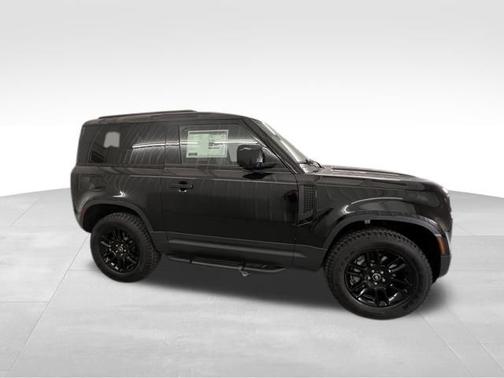 Santorini Black Metallic 2025 Land Rover Defender S