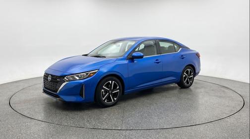 Electric Blue Metallic 2025 Nissan Sentra SV