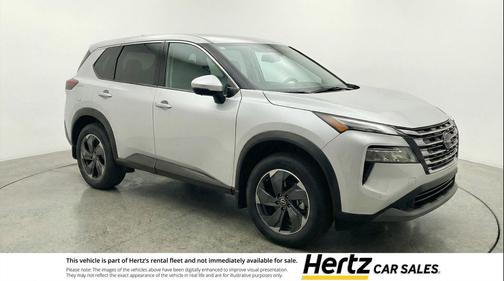 Brilliant Silver Metallic 2025 Nissan Rogue SV
