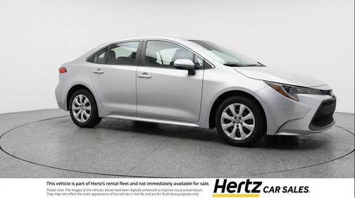 Classic Silver Metallic 2025 Toyota Corolla LE