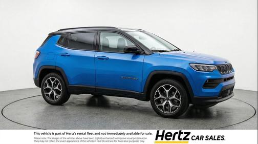 Hydro Blue Pearlcoat 2025 Jeep Compass Limited