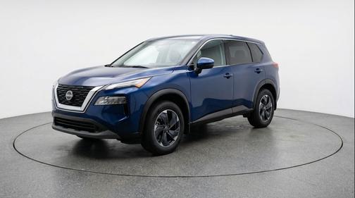 Deep Ocean Blue Pearl 2025 Nissan Rogue SV