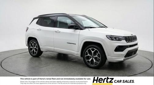 Bright White Clearcoat 2025 Jeep Compass Limited