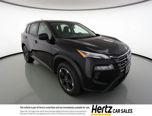 Super Black 2025 Nissan Rogue SV