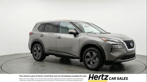 Gun Metallic 2025 Nissan Rogue SV