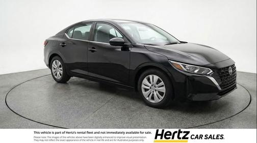 Super Black 2025 Nissan Sentra S