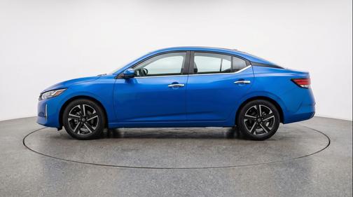 Electric Blue Metallic 2025 Nissan Sentra SV