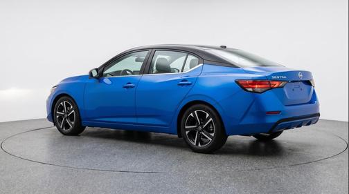 Electric Blue Metallic 2025 Nissan Sentra SV