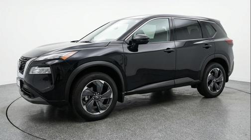Super Black 2025 Nissan Rogue SV