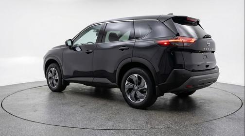Super Black 2025 Nissan Rogue SV