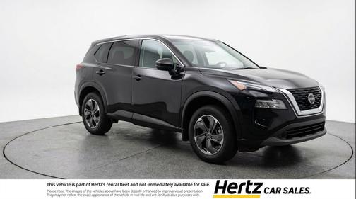 Super Black 2025 Nissan Rogue SV
