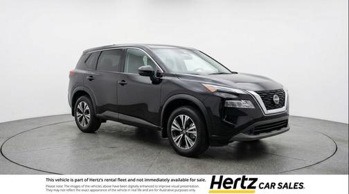 Super Black 2025 Nissan Rogue SV