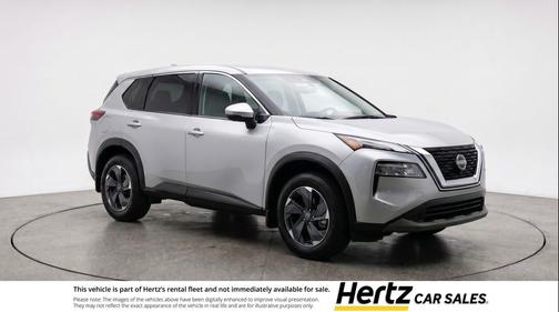Brilliant Silver Metallic 2025 Nissan Rogue SV
