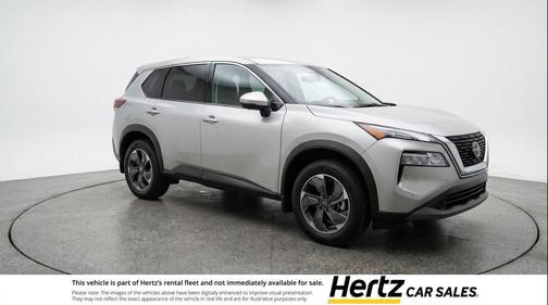 Brilliant Silver Metallic 2025 Nissan Rogue SV