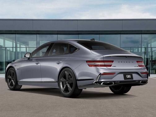 Ceres Blue 2026 Genesis G80 3.5T Sport Prestige AWD