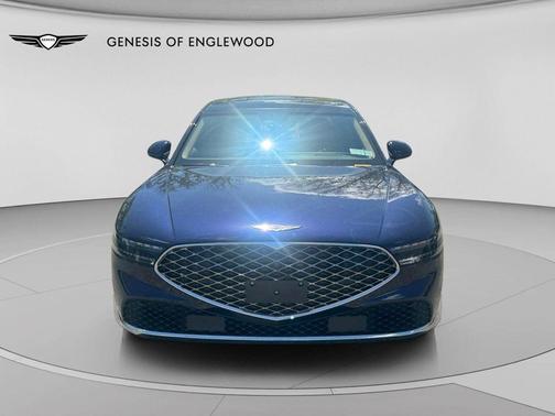 Capri Blue 2025 Genesis G90 3.5T e-SC AWD