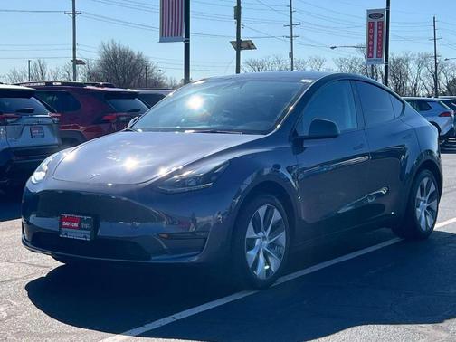 Gray 2023 Tesla Model Y Long Range