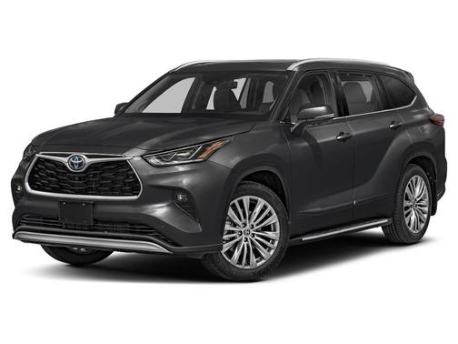 Midnight Black Metallic 2026 Toyota Highlander Hybrid Platinum