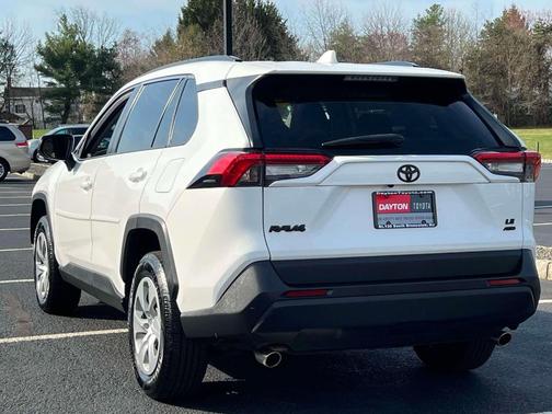 White 2020 Toyota RAV4 LE