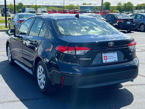 Midnight Black Metallic 2023 Toyota Corolla LE