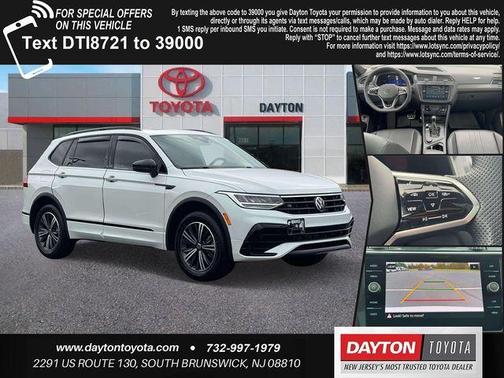 2022 Volkswagen Tiguan 2.0T SE R-Line Black