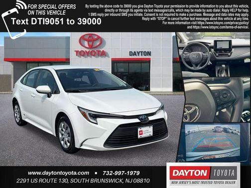 Ice 2025 Toyota Corolla Hybrid LE