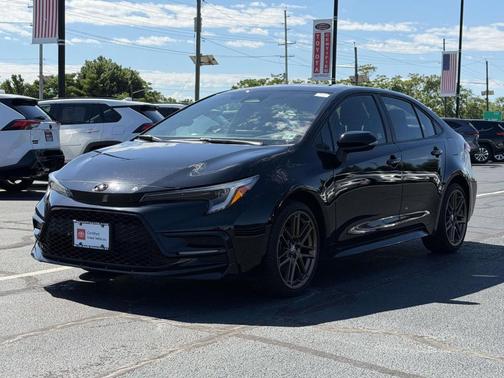 Midnight Black Metallic 2024 Toyota Corolla SE Nightshade