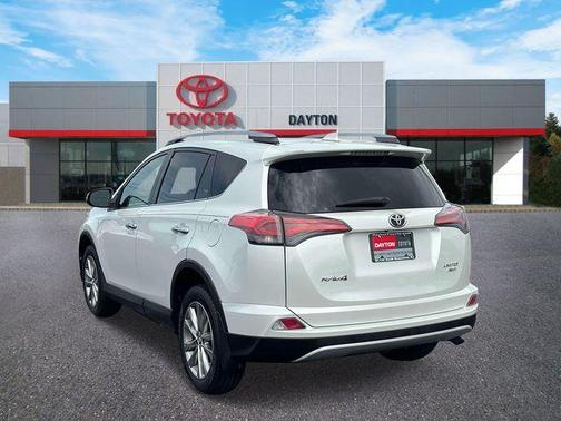 Blizzard Pearl 2017 Toyota RAV4 Limited