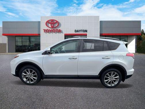 Blizzard Pearl 2017 Toyota RAV4 Limited