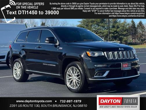 2017 Jeep Grand Cherokee Summit