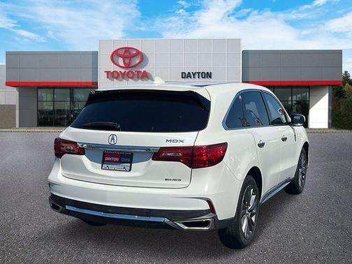White 2019 Acura MDX 3.5L w/Technology Package