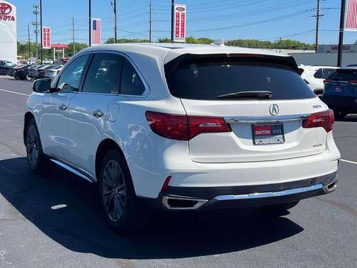 White 2019 Acura MDX 3.5L w/Technology Package