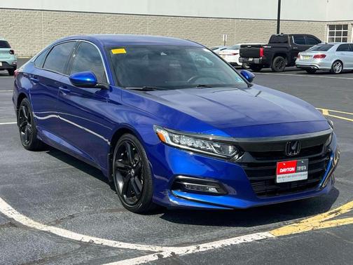 Blue 2018 Honda Accord Sport