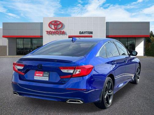 Blue 2018 Honda Accord Sport