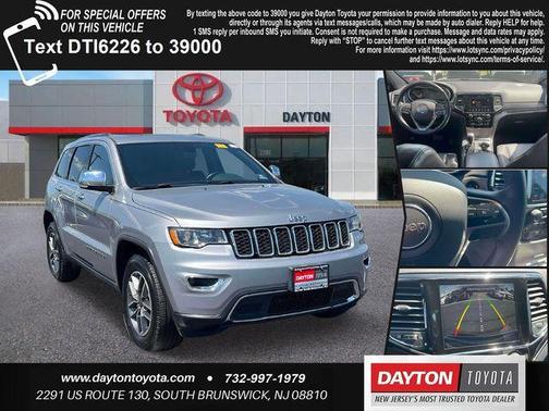 Billet Silver Metallic Clearcoat 2020 Jeep Grand Cherokee Limited