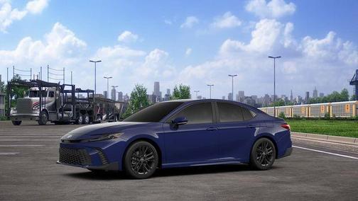 Blue 2026 Toyota Camry SE