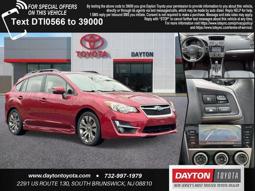 2015 Subaru Impreza 2.0i Sport Limited