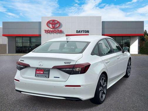 White 2026 Honda Civic Hybrid TOURING