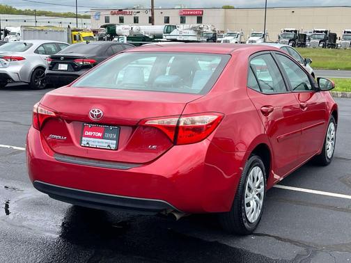 Barcelona Red Metallic 2017 Toyota Corolla LE