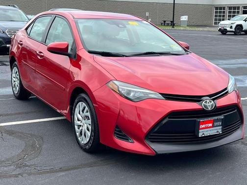 Barcelona Red Metallic 2017 Toyota Corolla LE