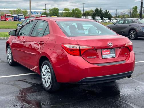 Barcelona Red Metallic 2017 Toyota Corolla LE