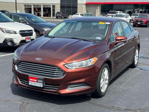 Burnt Orange 2015 Ford Fusion SE