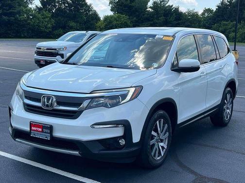 White 2021 Honda Pilot EX-L