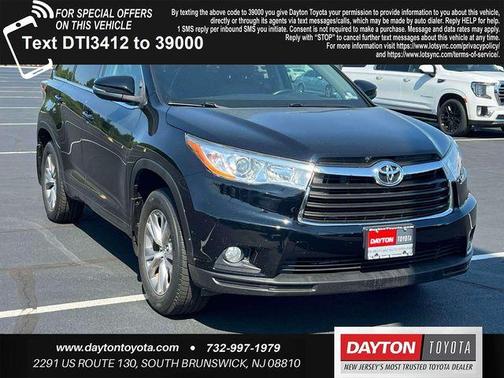 Attitude Black Metallic 2015 Toyota Highlander XLE