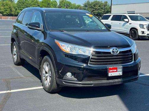 Attitude Black Metallic 2015 Toyota Highlander XLE
