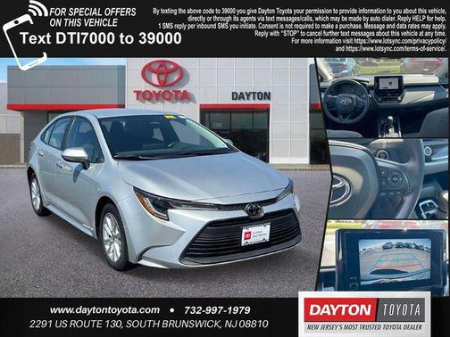 Classic Silver Metallic 2023 Toyota Corolla LE