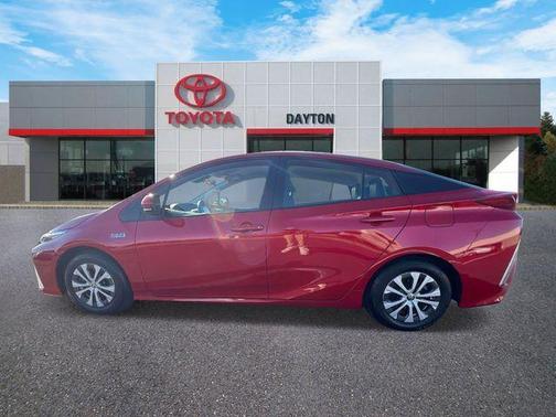 Red 2022 Toyota Prius Prime XLE