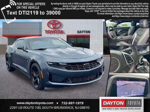 Shadow Gray Metallic 2021 Chevrolet Camaro 3LT